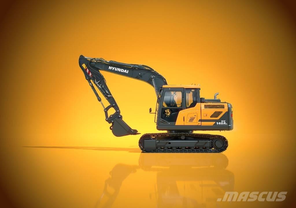 Hyundai HX 140 AL Εκσκαφείς με ερπύστριες