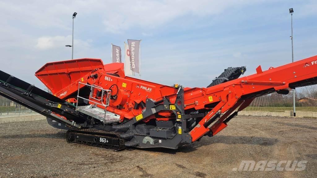 Terex Finlay 863 Κινητές μηχανές κοσκινίσματος