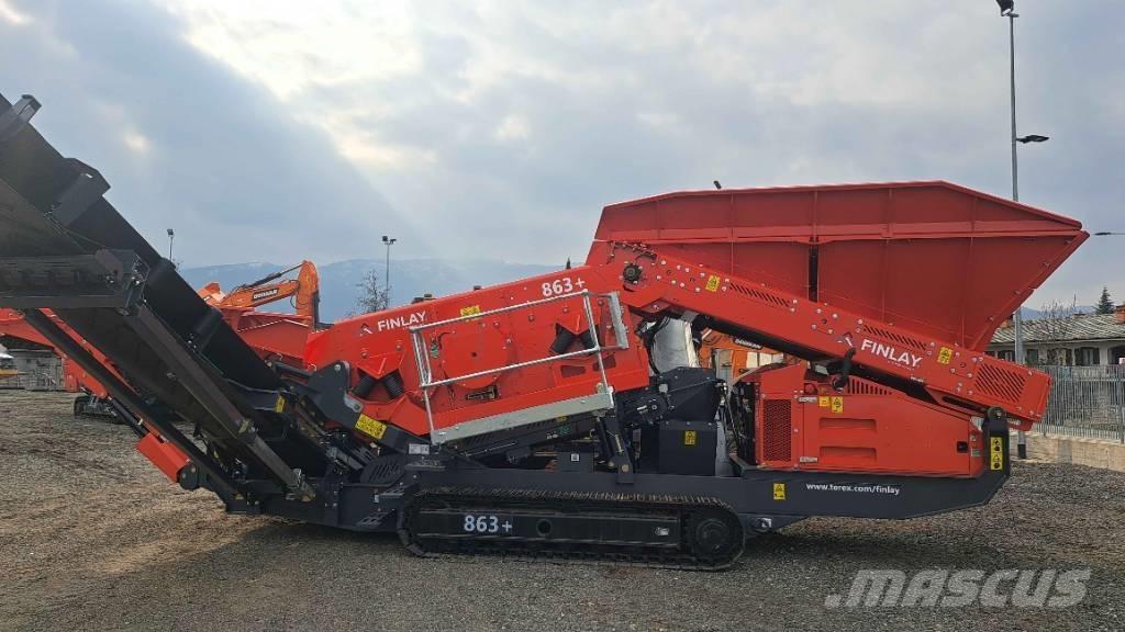 Terex Finlay 863 Κινητές μηχανές κοσκινίσματος