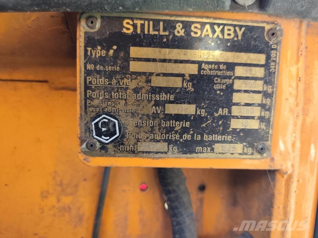 Still R 60-25 Ηλεκτρικά περονοφόρα ανυψωτικά κλαρκ