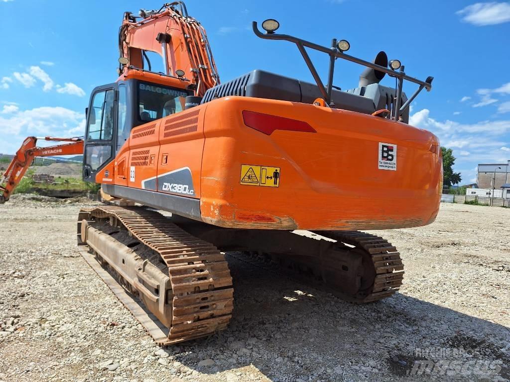 Doosan DX 380 Εκσκαφείς με ερπύστριες