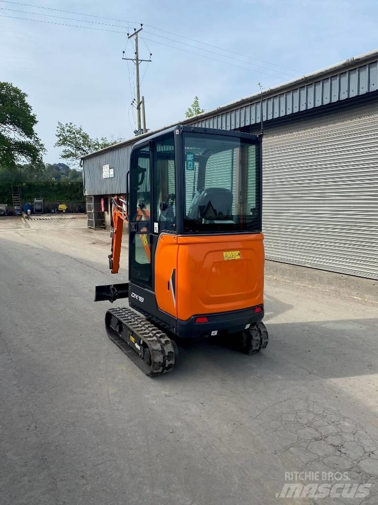 Doosan DX 19 Εκσκαφάκι (διαβολάκι) < 7t