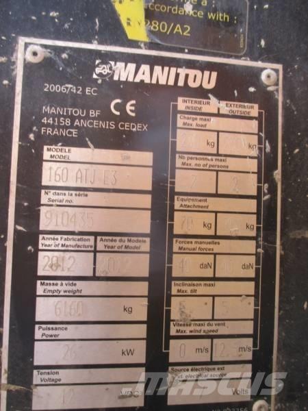 Manitou 160 ATJ Ανυψωτήρες με αρθρωτό βραχίονα