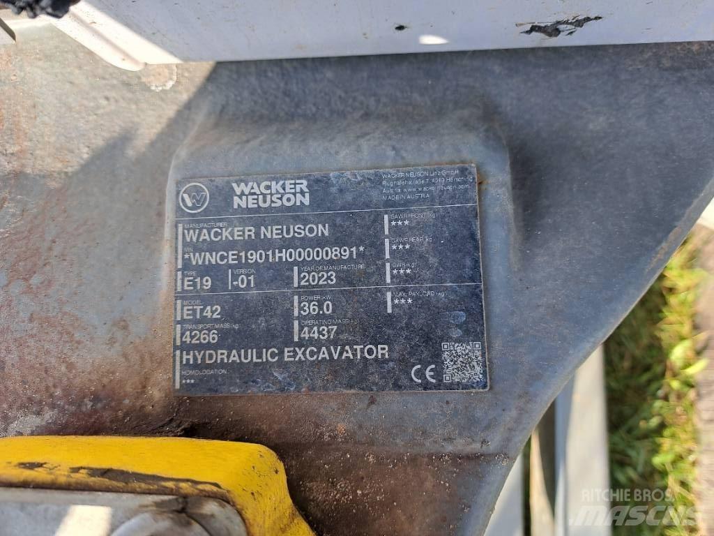 Wacker Neuson ET42 Εκσκαφείς με ερπύστριες