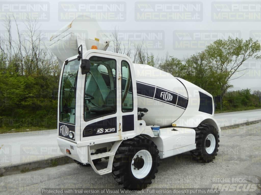 Fiori DBX35 CBV Αναμίκτες σκυροδέματος/κονιάματος