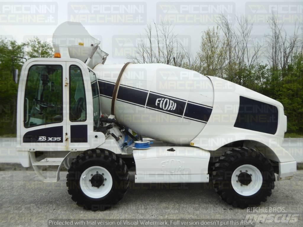 Fiori DBX35 CBV Αναμίκτες σκυροδέματος/κονιάματος