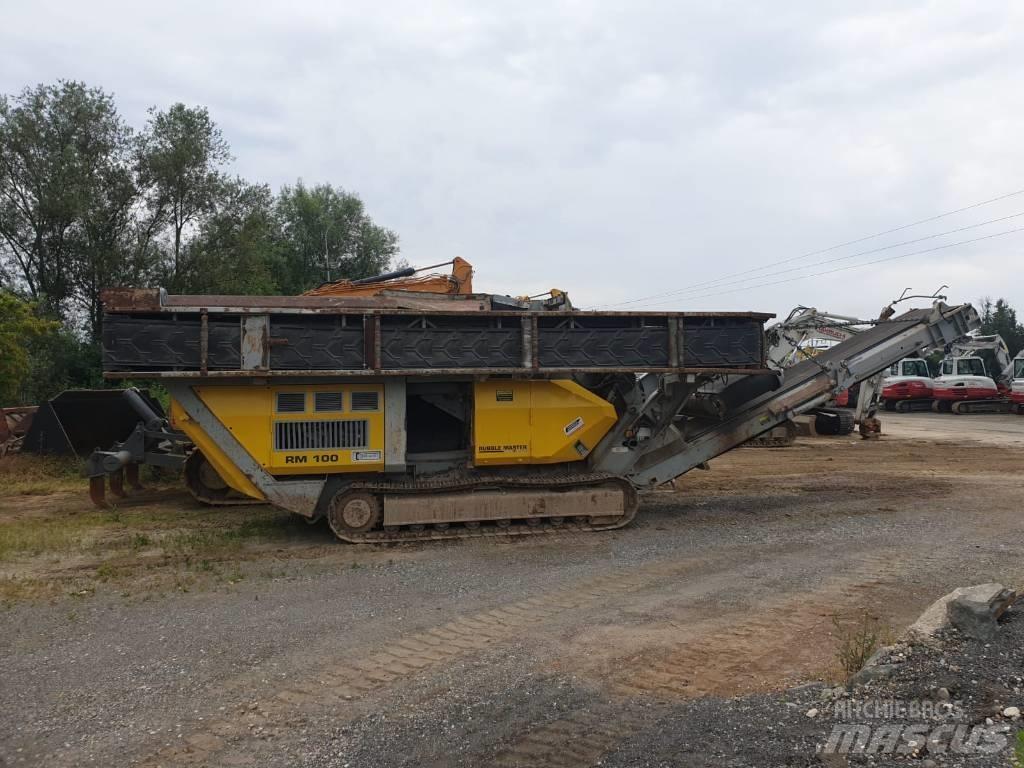Rubble Master RM 100 Κινητοί σπαστήρες