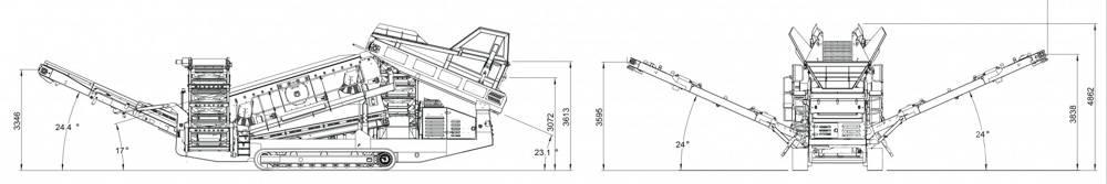 Anaconda DF518 Κινητές μηχανές κοσκινίσματος