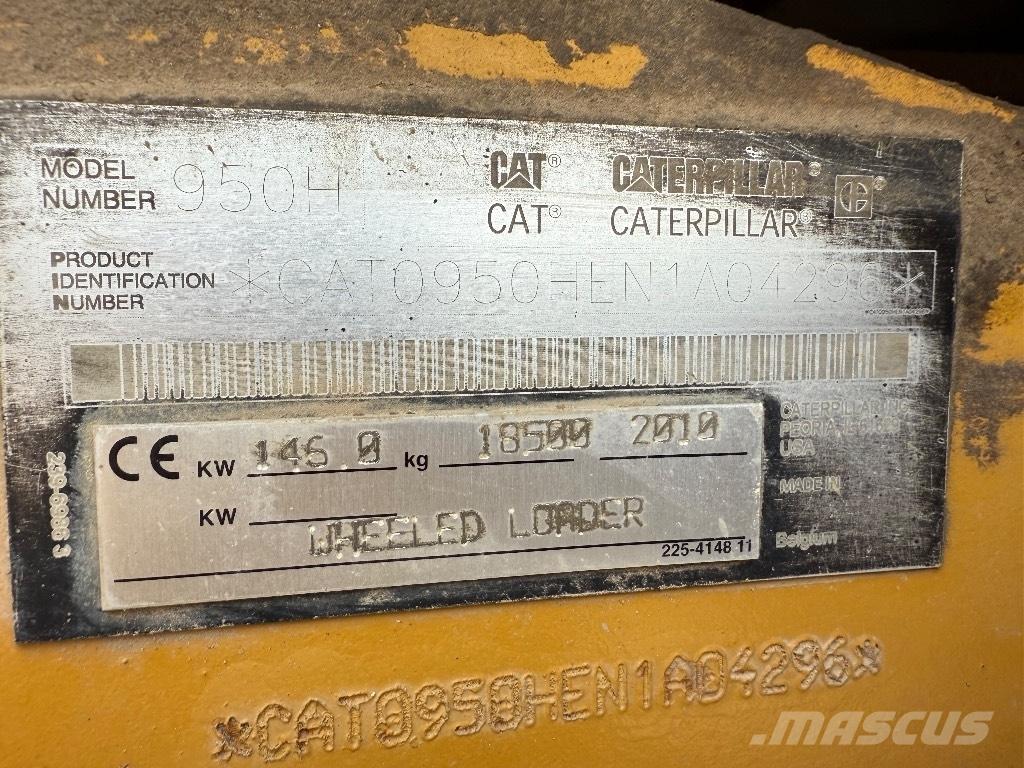 CAT 950 H Φορτωτές με λάστιχα (Τροχοφόροι)