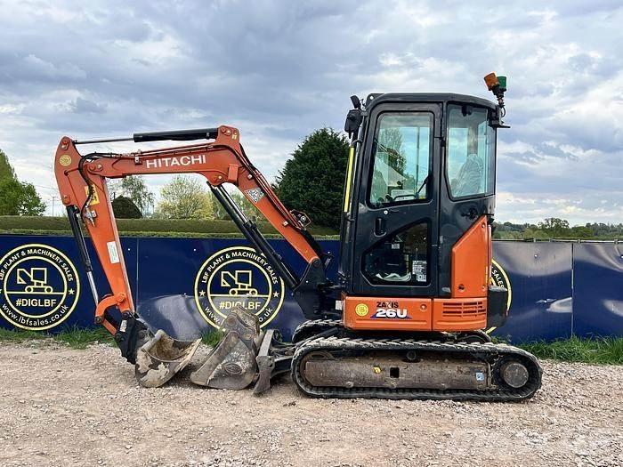 Hitachi ZX26U Ειδικοί εκσκαφείς