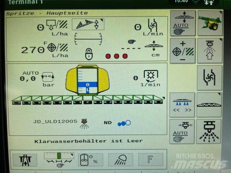 John Deere R740i Ρυμουλκούμενα ψεκαστικά