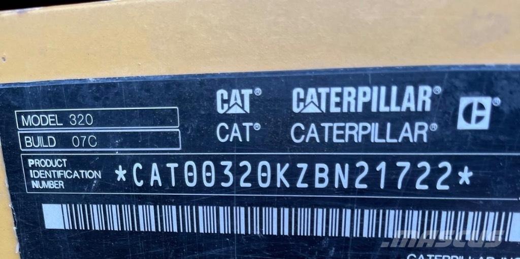 CAT 320 Εκσκαφείς με ερπύστριες