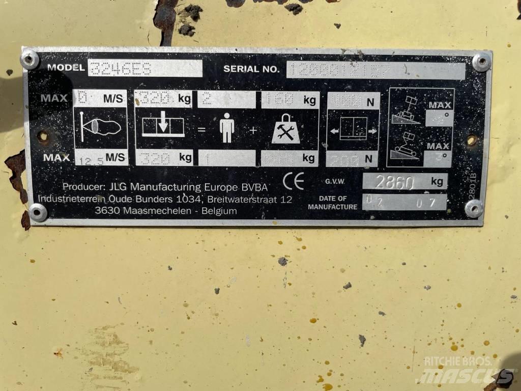 JLG 3246 ES Ανυψωτήρες ψαλιδωτής άρθρωσης