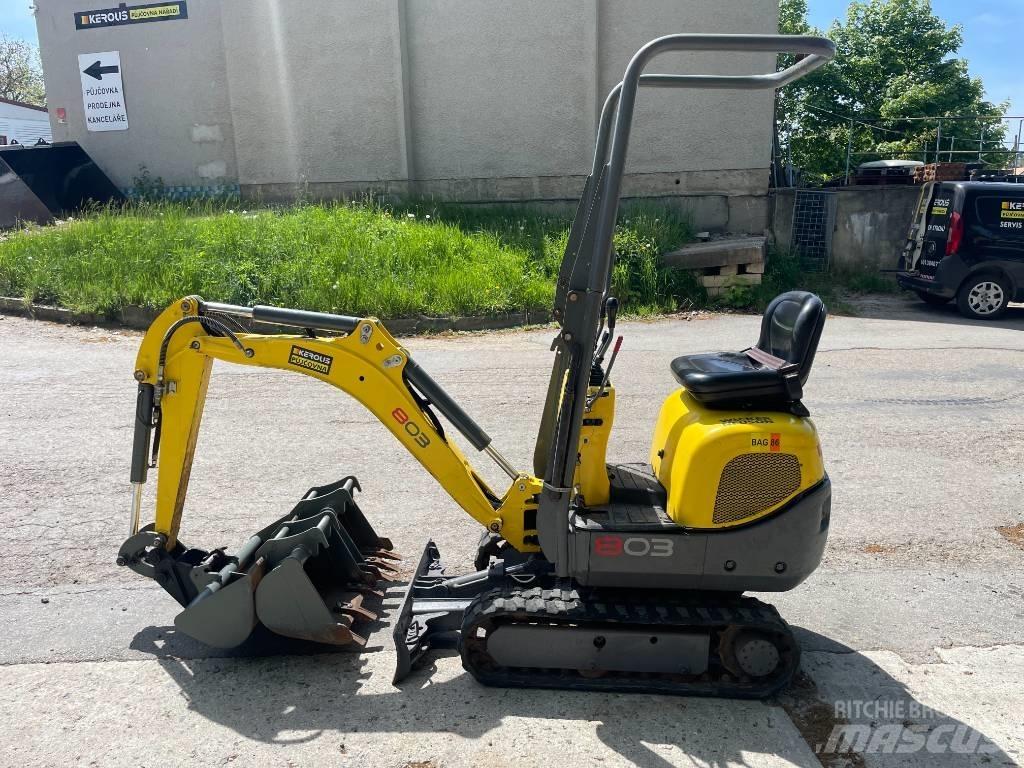 Wacker Neuson 803 Εκσκαφάκι (διαβολάκι) < 7t
