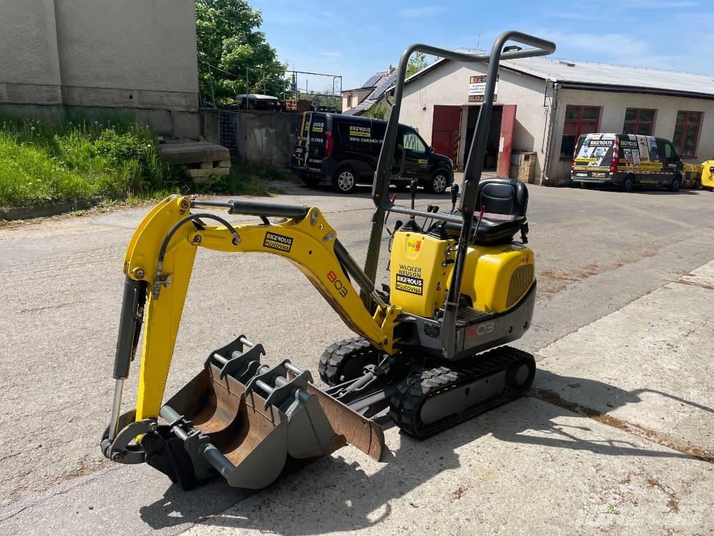 Wacker Neuson 803 Εκσκαφάκι (διαβολάκι) < 7t