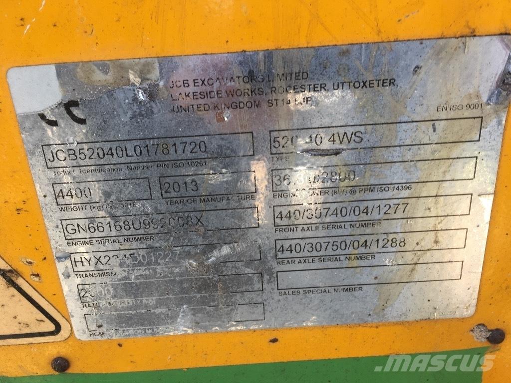 JCB 520-40 Τηλεσκοπικοί ανυψωτές