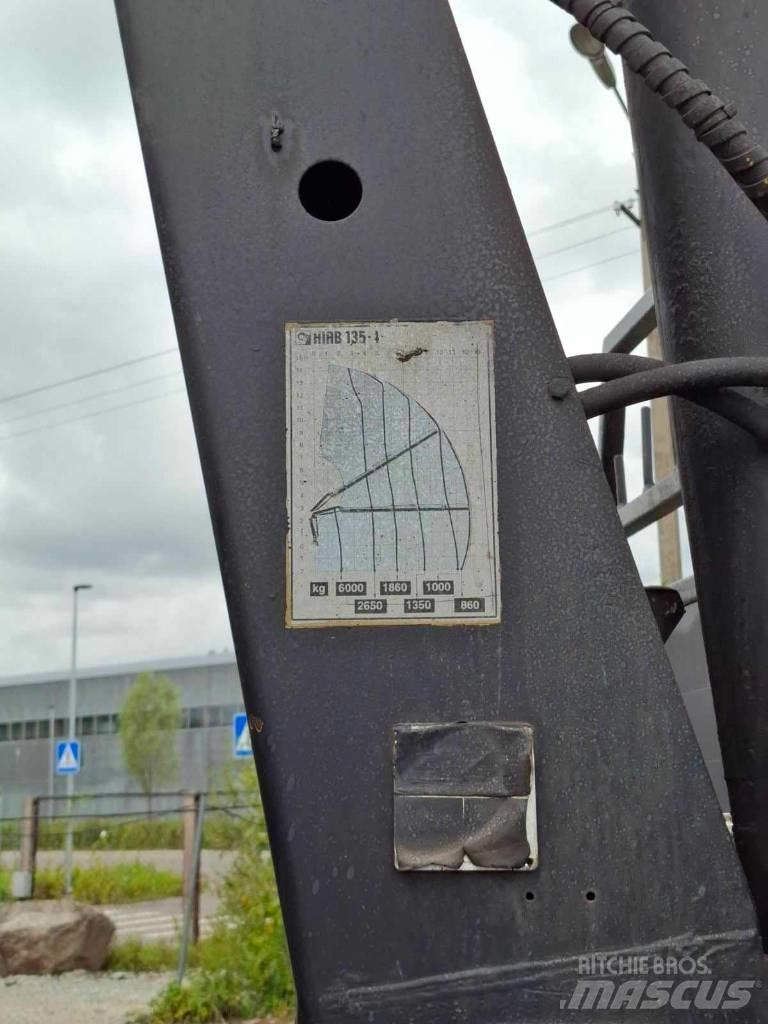 Scania P 124 Φορτηγά με Γερανό