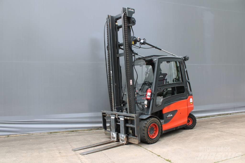 Linde E50HL-01 Ηλεκτρικά περονοφόρα ανυψωτικά κλαρκ