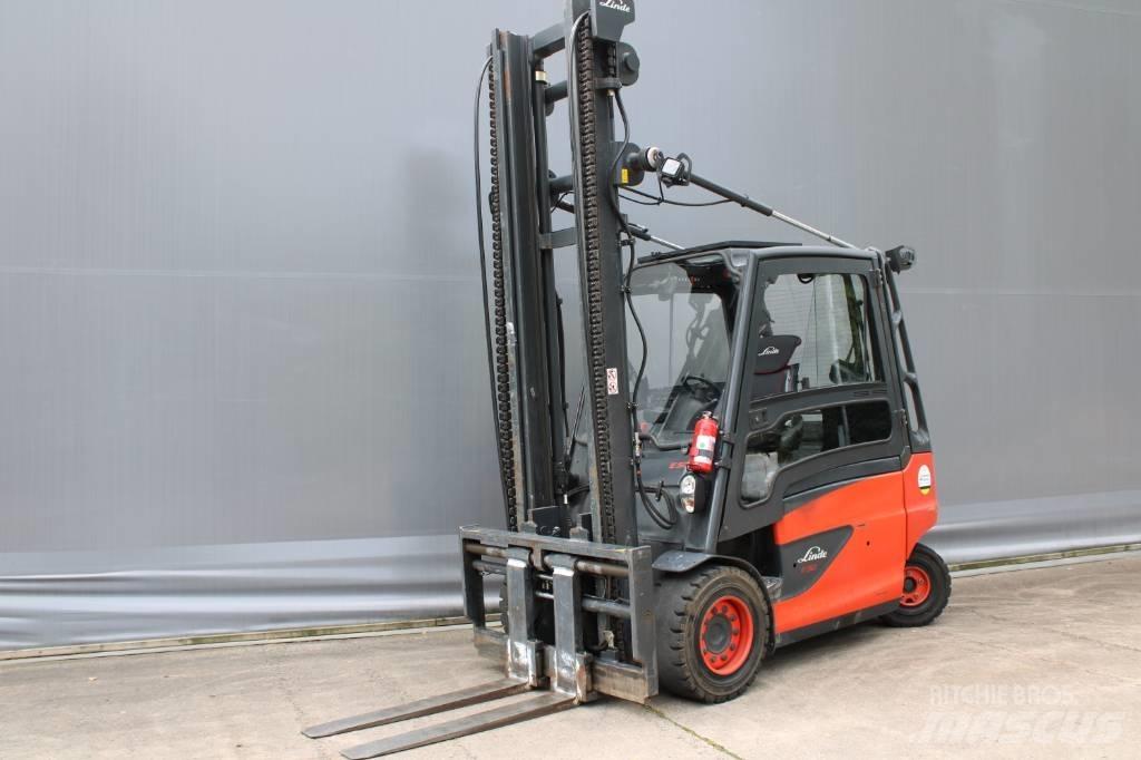 Linde E50HL-01 Ηλεκτρικά περονοφόρα ανυψωτικά κλαρκ