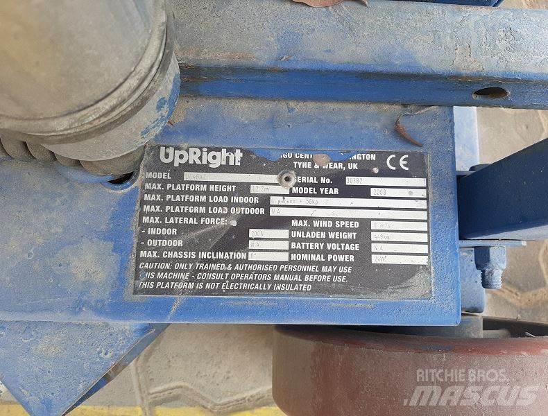 UpRight UL40AC Άλλοι ανυψωτήρες και πλατφόρμες
