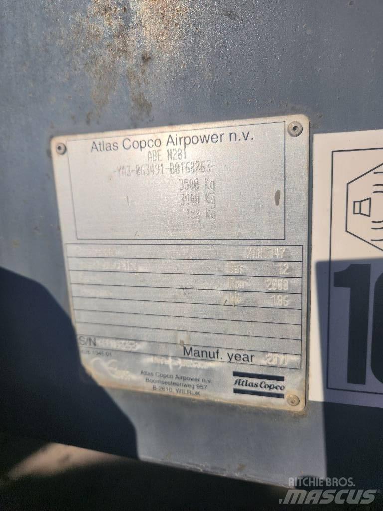 Atlas Copco XAHS 347 Συμπιεστές