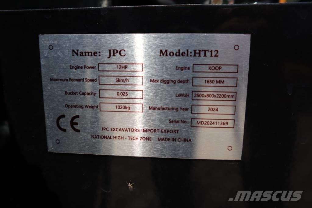 JPC HT12 Εκσκαφάκι (διαβολάκι) < 7t