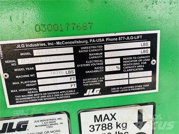 JLG 460 SJ Ανυψωτήρες με τηλεσκοπικό βραχίονα