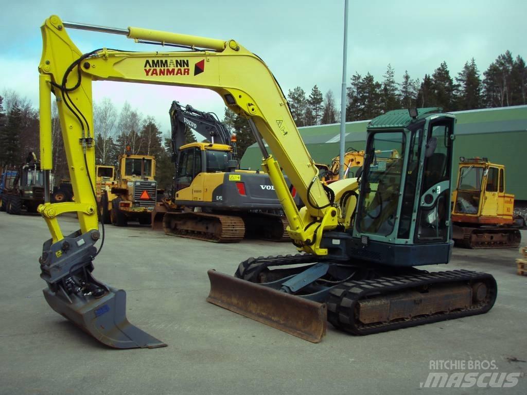 Yanmar Vio 75 Μίνι εκσκαφείς 7t - 12t