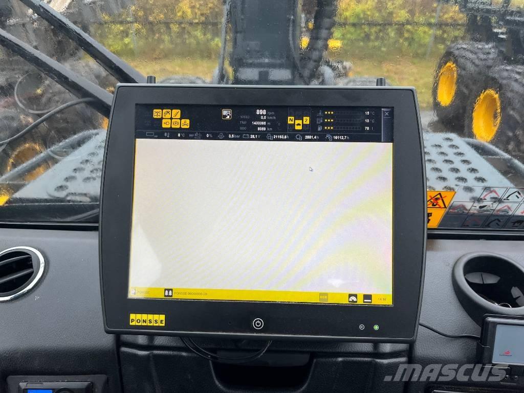 Ponsse Fox Θεριζοαλωνιστικές μηχανές