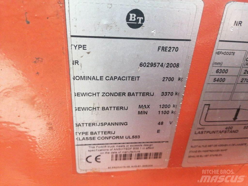 BT FRE270 Ανυψωτικά στενών δρόμων