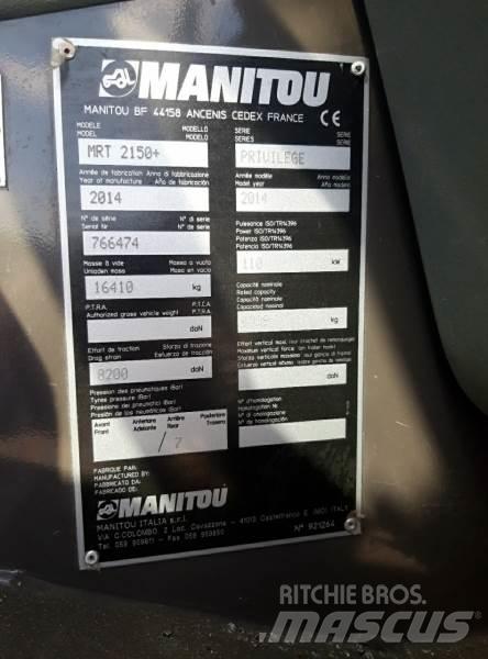 Manitou MRT2150 Τηλεσκοπικοί ανυψωτές