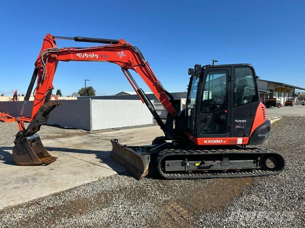 Kubota KX 080-4 Εκσκαφάκι (διαβολάκι) < 7t