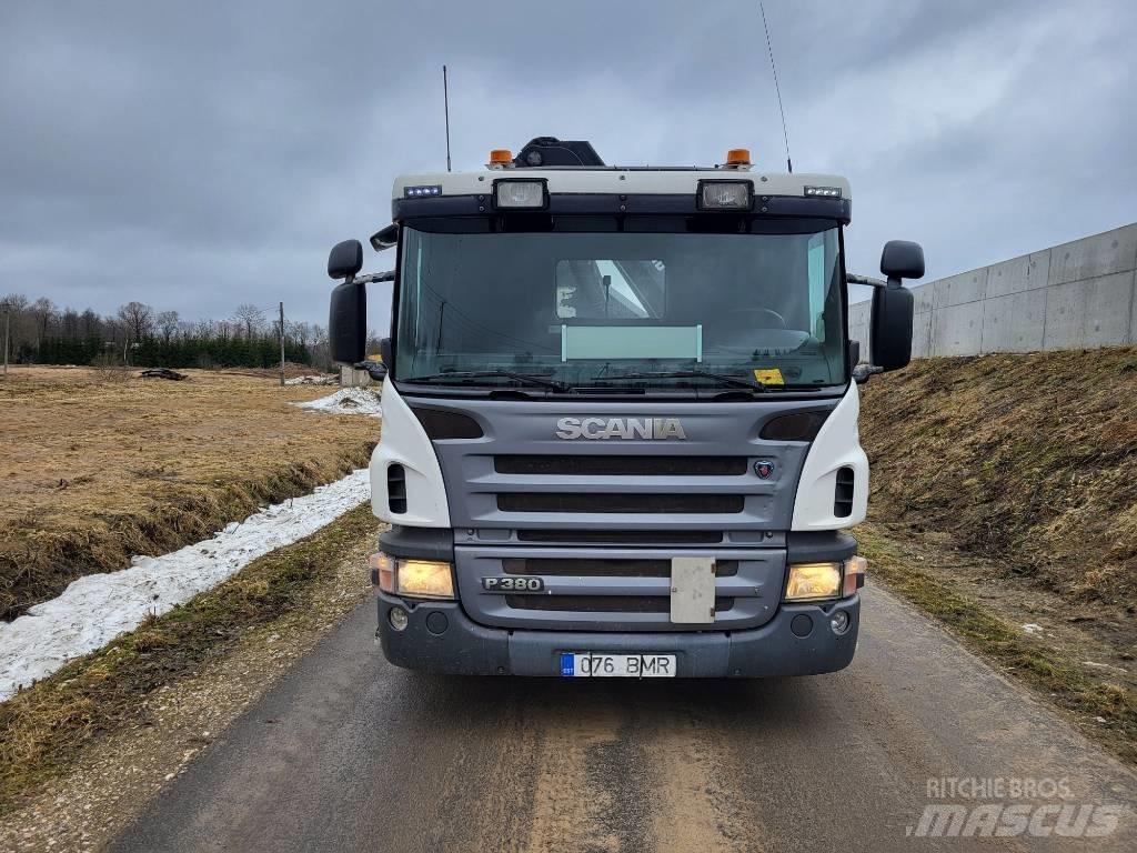 Scania P 380 Φορτηγά με Γερανό
