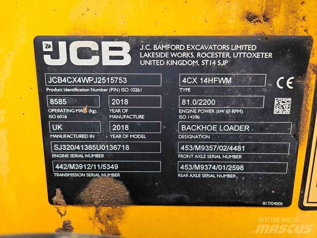 JCB 4 CX Εκσκαφείς Φορτωτές τύπου JCB