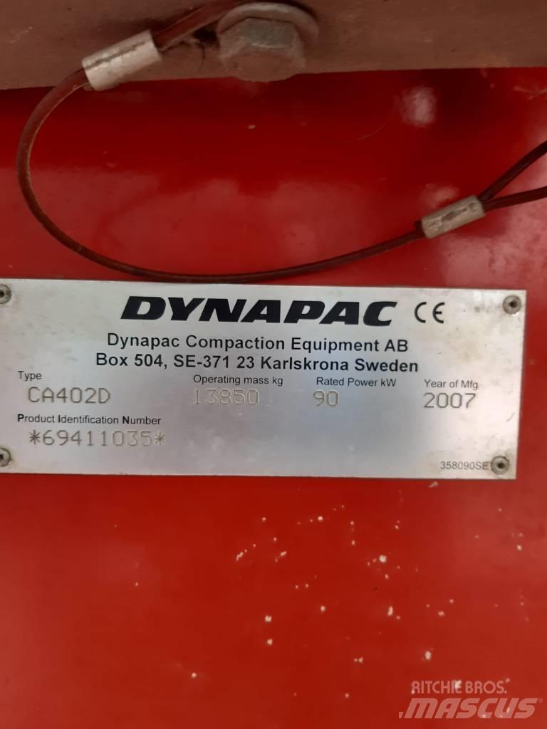 Dynapac CA 402 D Οδοστρωτήρες διπλού κυλίνδρου