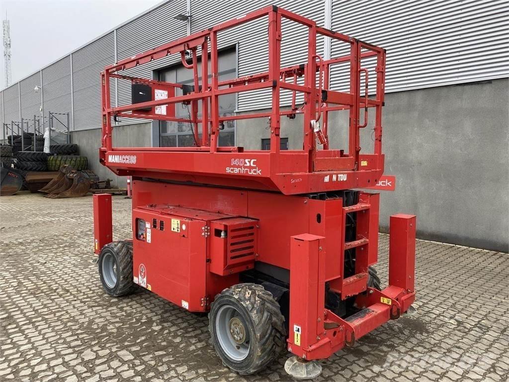 Manitou 140SC Ανυψωτήρες ψαλιδωτής άρθρωσης
