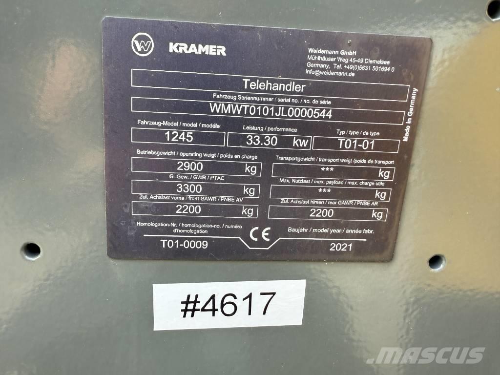 Kramer 1245 Τηλεσκοπικοί ανυψωτές
