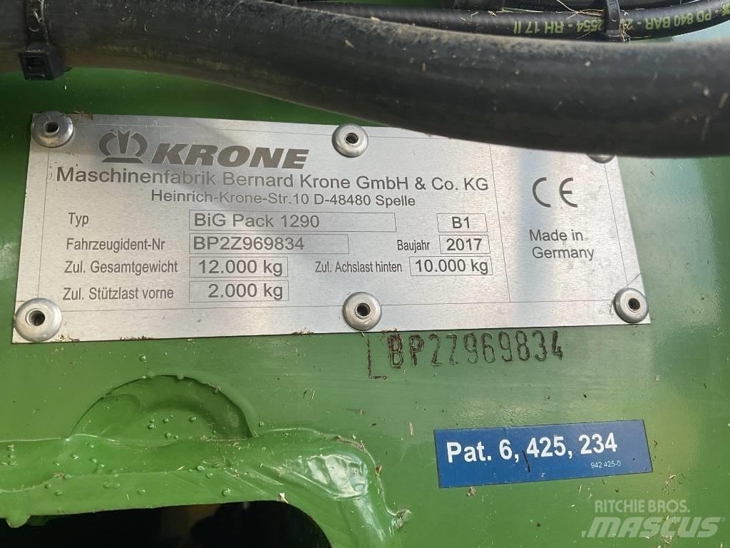 Krone BP1290 HS Πρέσες τετράγωνων δεμάτων