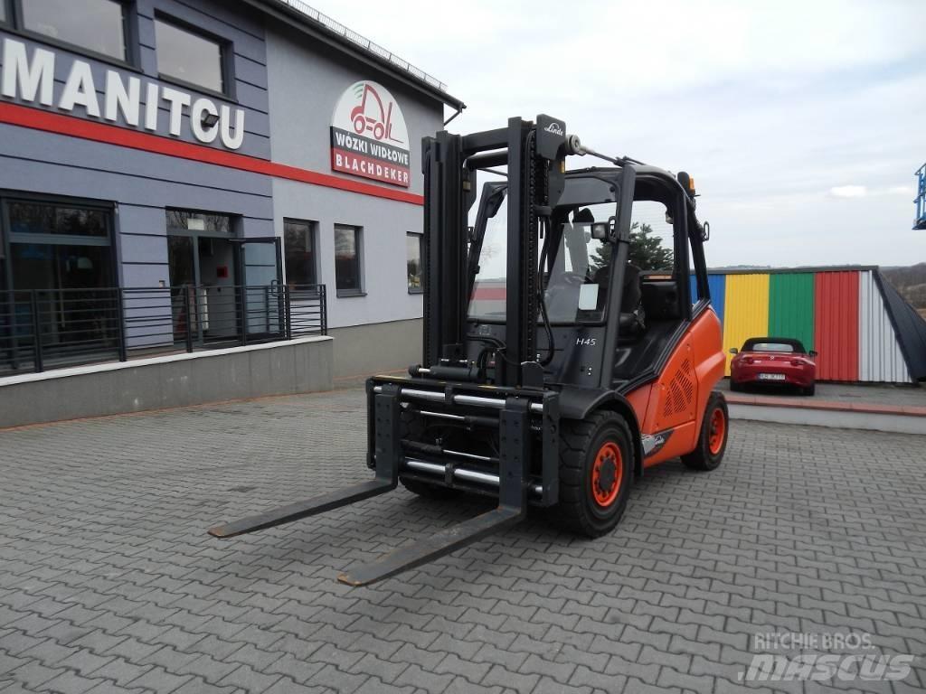 Linde H45D Πετρελαιοκίνητα Κλαρκ