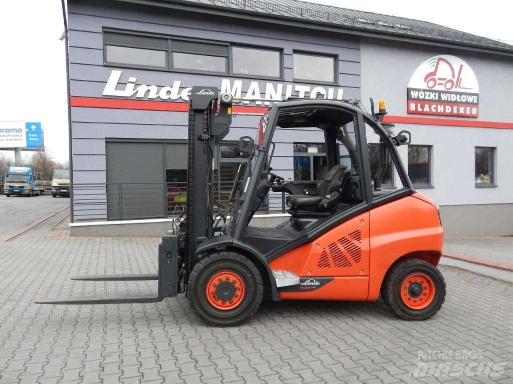 Linde H45D Πετρελαιοκίνητα Κλαρκ