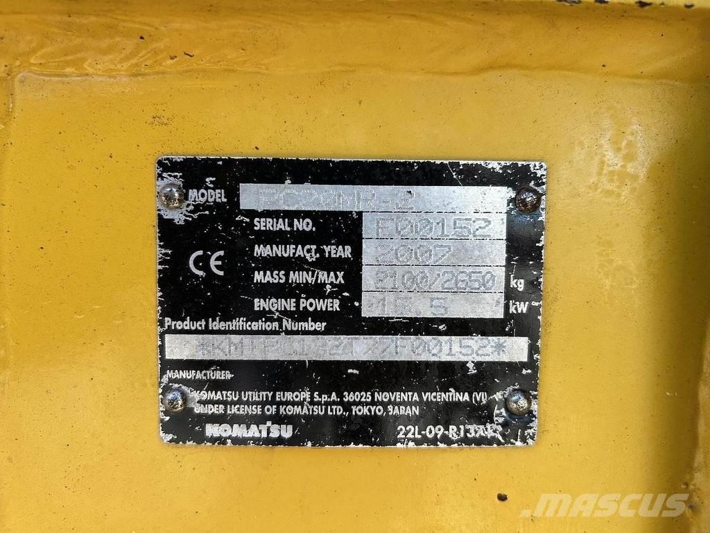 Komatsu PC20MR-2 Εκσκαφάκι (διαβολάκι) < 7t