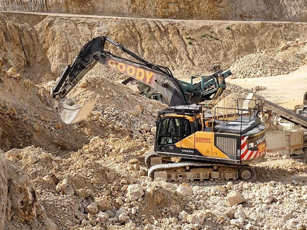 Volvo EC 250 EL Εκσκαφείς με ερπύστριες