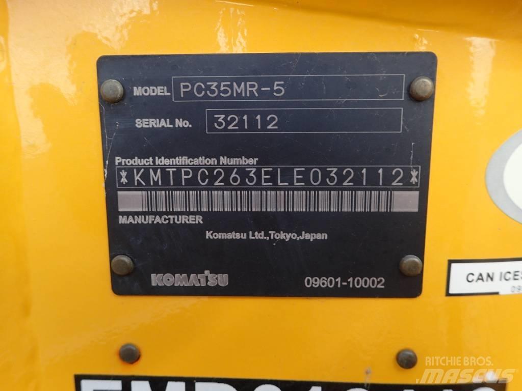 Komatsu PC35MR-5 Εκσκαφάκι (διαβολάκι) < 7t