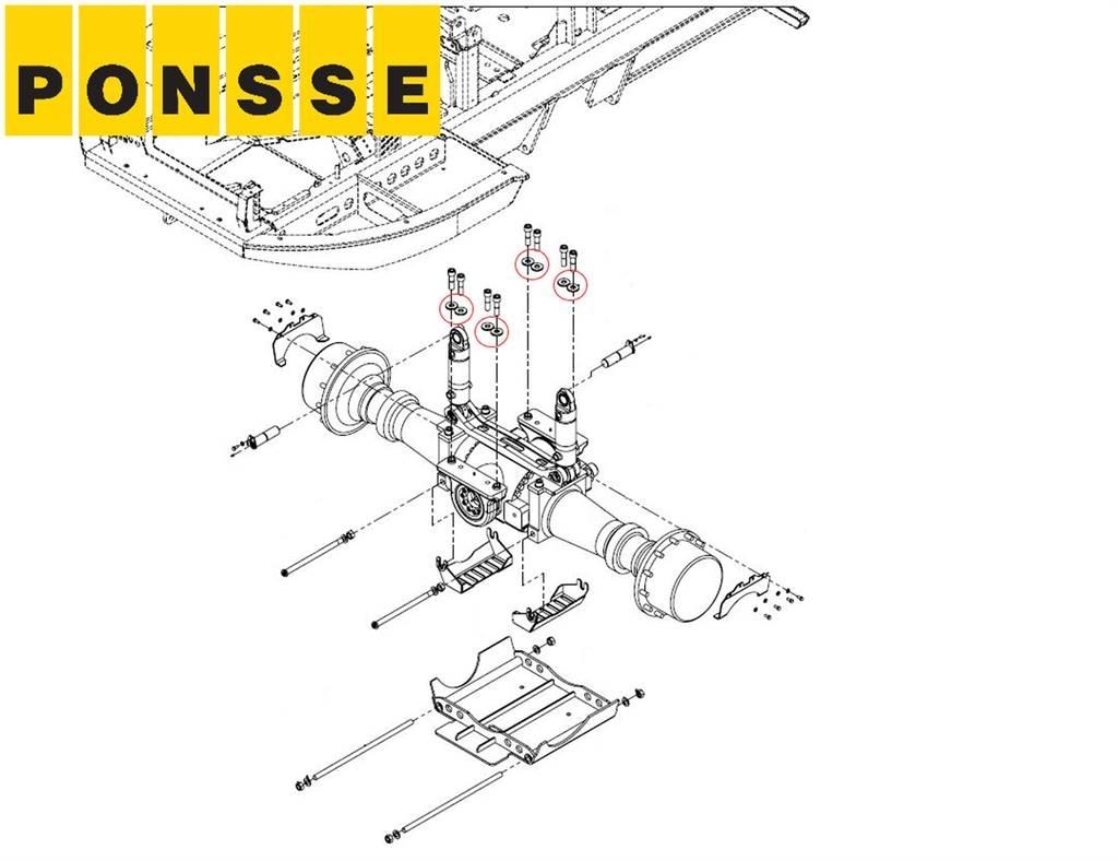 Ponsse 0062632 Σασί - πλαίσιο