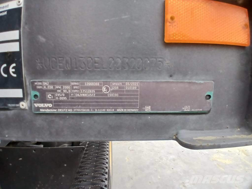 Volvo EWR 130 E Εκσκαφείς με τροχούς - λάστιχα