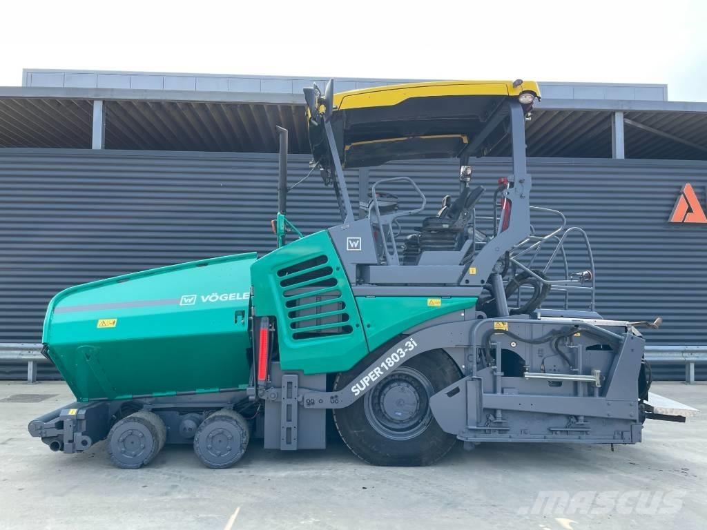 Vögele SUPER 1803-3I Επίστρωση ασφάλτου