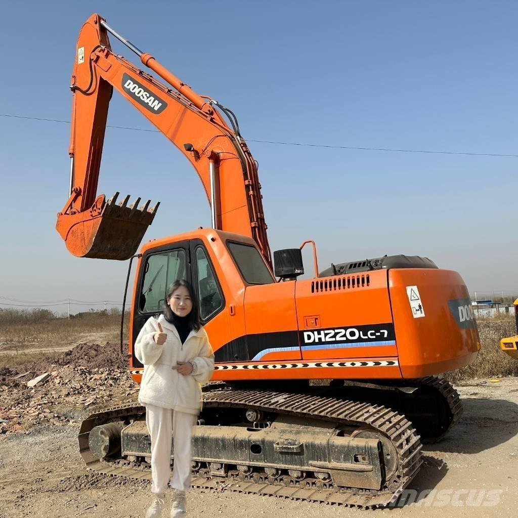 Doosan DH220LC-7 Εκσκαφείς με ερπύστριες