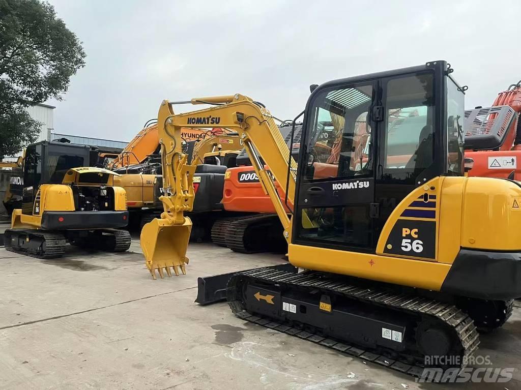 Komatsu PC 56 Εκσκαφείς με ερπύστριες