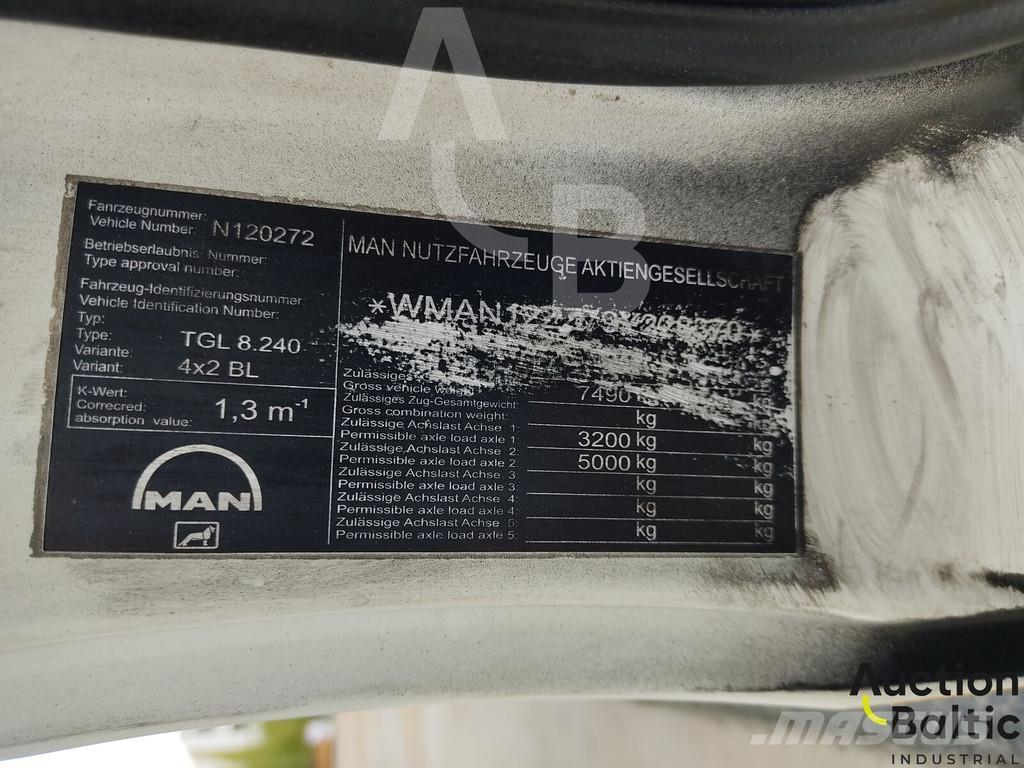 MAN TGL8.240 Νταλίκες μεταφοράς οχημάτων