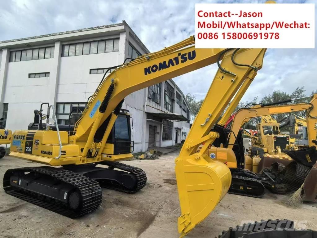 Komatsu PC 200 Εκσκαφείς με ερπύστριες